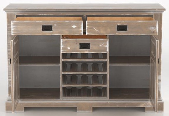 Champlain Weathered Grey Buffet